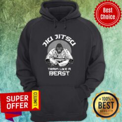 King Kong Jiujitsu Train Like A Reast Hoodie