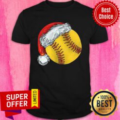 Leo Plaid Softball Christmas Shirt