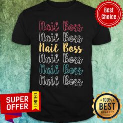 Nail Boss Vintage Logo Shirt