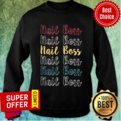 Nail Boss Vintage Logo Sweatshirt