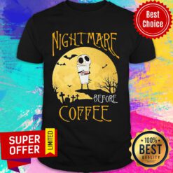 Nightmare Before Dunkin Donuts Halloween Shirt