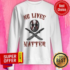 No Lives Matter Mask Horror Sweatshirt