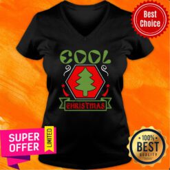 Premium Cool Christmas Tree V-neck