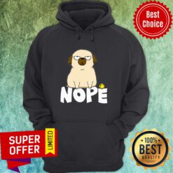 Premium Pug Dog Nope Hoodie