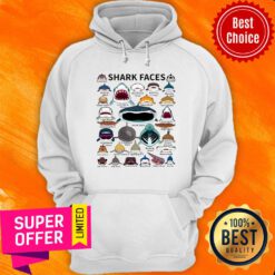 Premium Shark Faces Hoodie