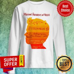 Psychology Maslow's Hierarchy Of Needs Sweatshirt