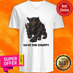 Save The Chubby Unicorns V-neck