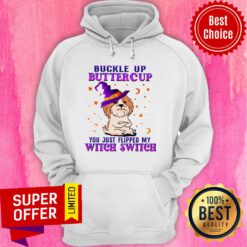 Shih Tzu Buttercup You Just Flipped My Witch Switch Halloween Hoodie