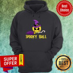 Softball Halloween Spooky Ball Hoodie