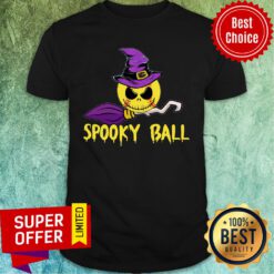 Softball Halloween Spooky Ball Shirt