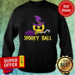Softball Halloween Spooky Ball Sweatshirt