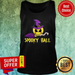 Softball Halloween Spooky Ball Tank Top