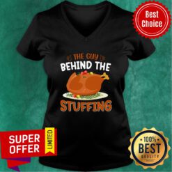 The Guy Behind The Stuffing V-neck