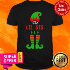 The Lil Sis Elf Christmas Shirt