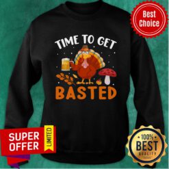 Time To Eat Basted Turkey Sweatshirt
