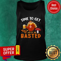 Time To Eat Basted Turkey Tank Top