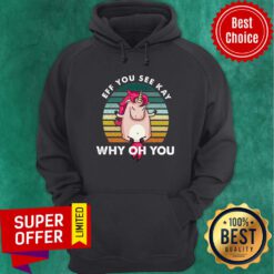 Unicorn Eff You See Kay Why Oh You Vintage Hoodie