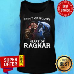 Viking And Wolf Bjorn Lothbrok Spirit Of Wolves Heart Of Ragnar Tank Top