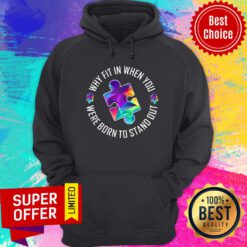 Why Fit In When You Were Born To Stand Out Hoodie