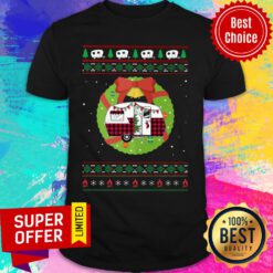 Camping Car Christmas Ugly Shirt