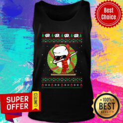 Camping Marshmallow Christmas Ugly Tank Top