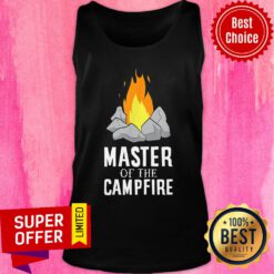 Camping Master Of The Campfire Tank Top
