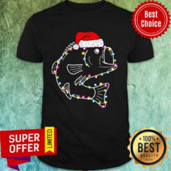 Fish Christmas Lights Led Shirt