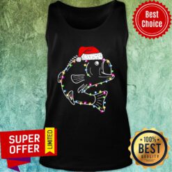Fish Christmas Lights Led Tank Top