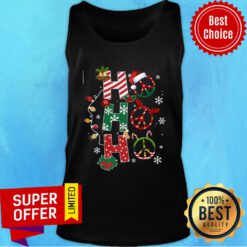 Ho Ho Ho Reindeer Christmas Tank Top