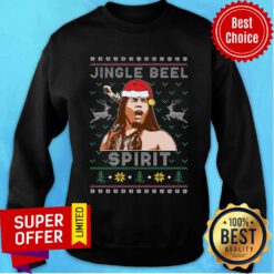 Jinger Bell Spirit Native American Ugly Christmas Sweatshirt
