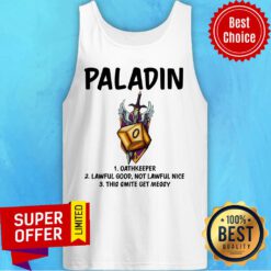 Paladin Oathkeeper Lawful Good Not Lawful Nice Tank Top