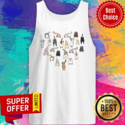 Premium Cat Butt Heart Tank Top