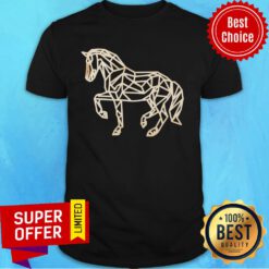 Premium Horse Ornament Wooden Shirt