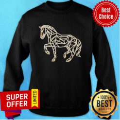 Premium Horse Ornament Wooden Sweatshirt