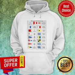 Sailing Special Flag Of The Interational Oode Hoodie
