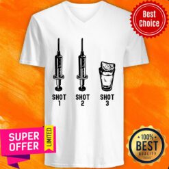 Tequila Shot 1 Shot 2 Shot 3 V-neck