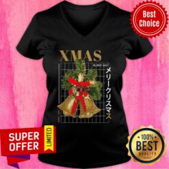 Xmas Bell What A Strange Thing Its Christmas Season Again V-neck