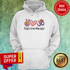 Yoga Peace Love Namaste Hoodie
