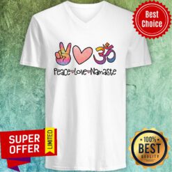 Yoga Peace Love Namaste V-neck