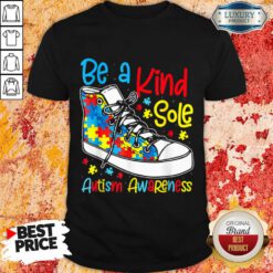 Be A Kind Sole Autism Awareness Converse Shirt