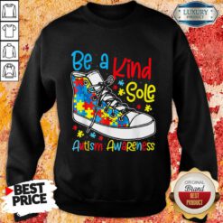 Be A Kind Sole Autism Awareness Converse Sweatshirt