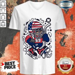 American Hockey Kid V-neck