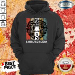 I Am Black History Womens Vintage Hoodie