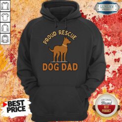 Proud Rescue Dobermann Dog Dad Hoodie