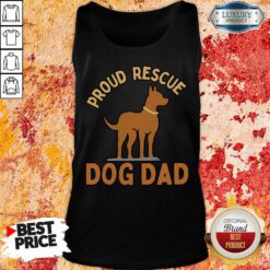 Proud Rescue Dobermann Dog Dad Tank Top