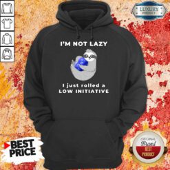 I'm Not Lazy I Just Rolled A Low Initiative Hoodie