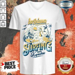 Aoshima Surfing Japan Kyushu V-neck