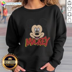 Cozy Good Mickey Mouse Icon sweatshirt featuring a vibrant Mickey graphic, perfect for Disney fans.