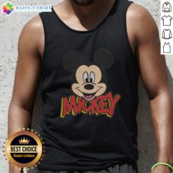 Good Mickey Mouse Icon Tank Top featuring a playful Mickey design, perfect for casual summer outfits and Disney fans.