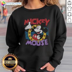 Cozy Good Mickey Mouse Stars sweatshirt featuring vibrant graphics of Mickey Mouse and stars, perfect for Disney fans.
